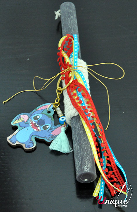 Stitch Brelock Easter Candle Lampada