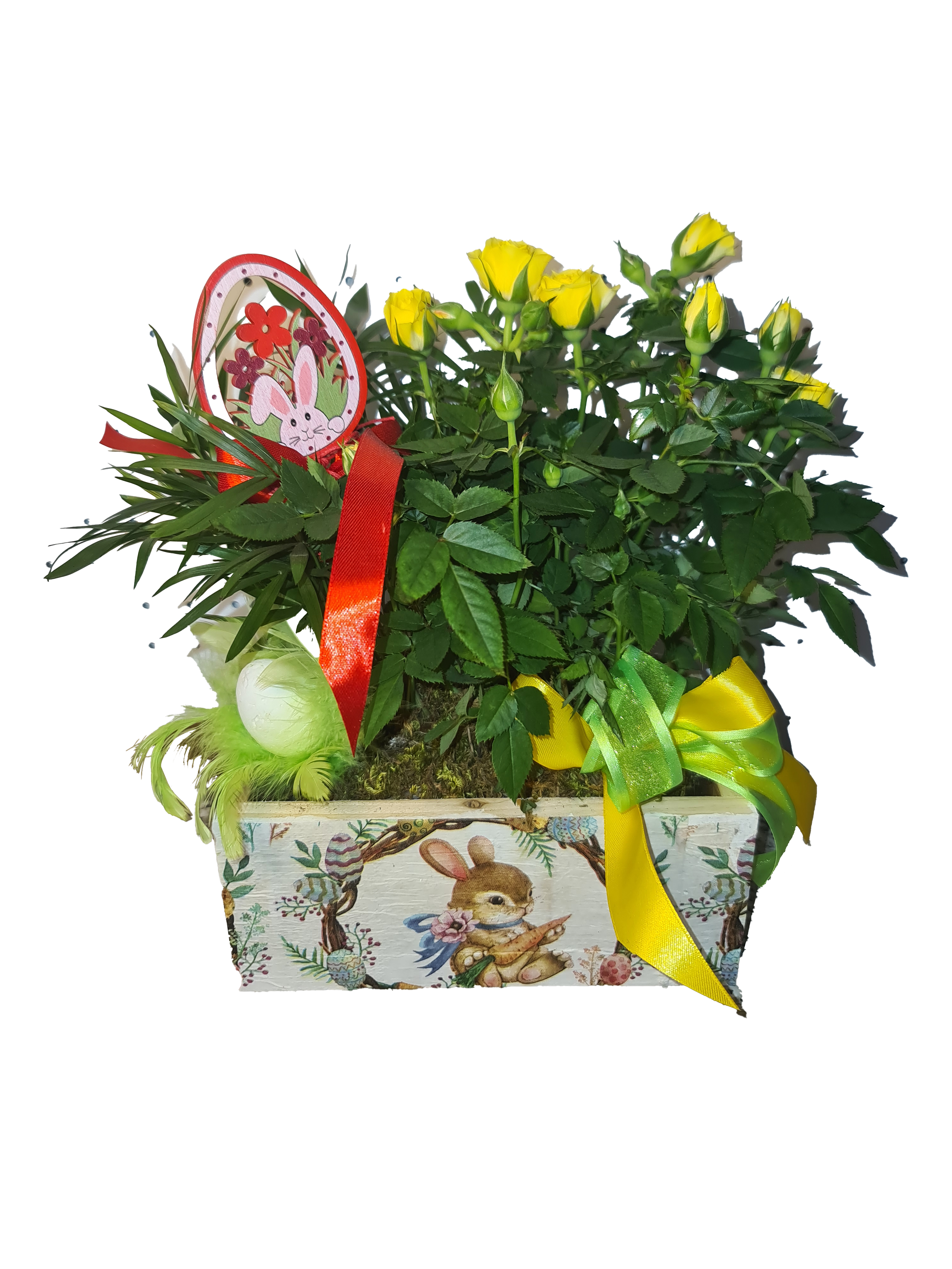 Easter Gift Box with Roses