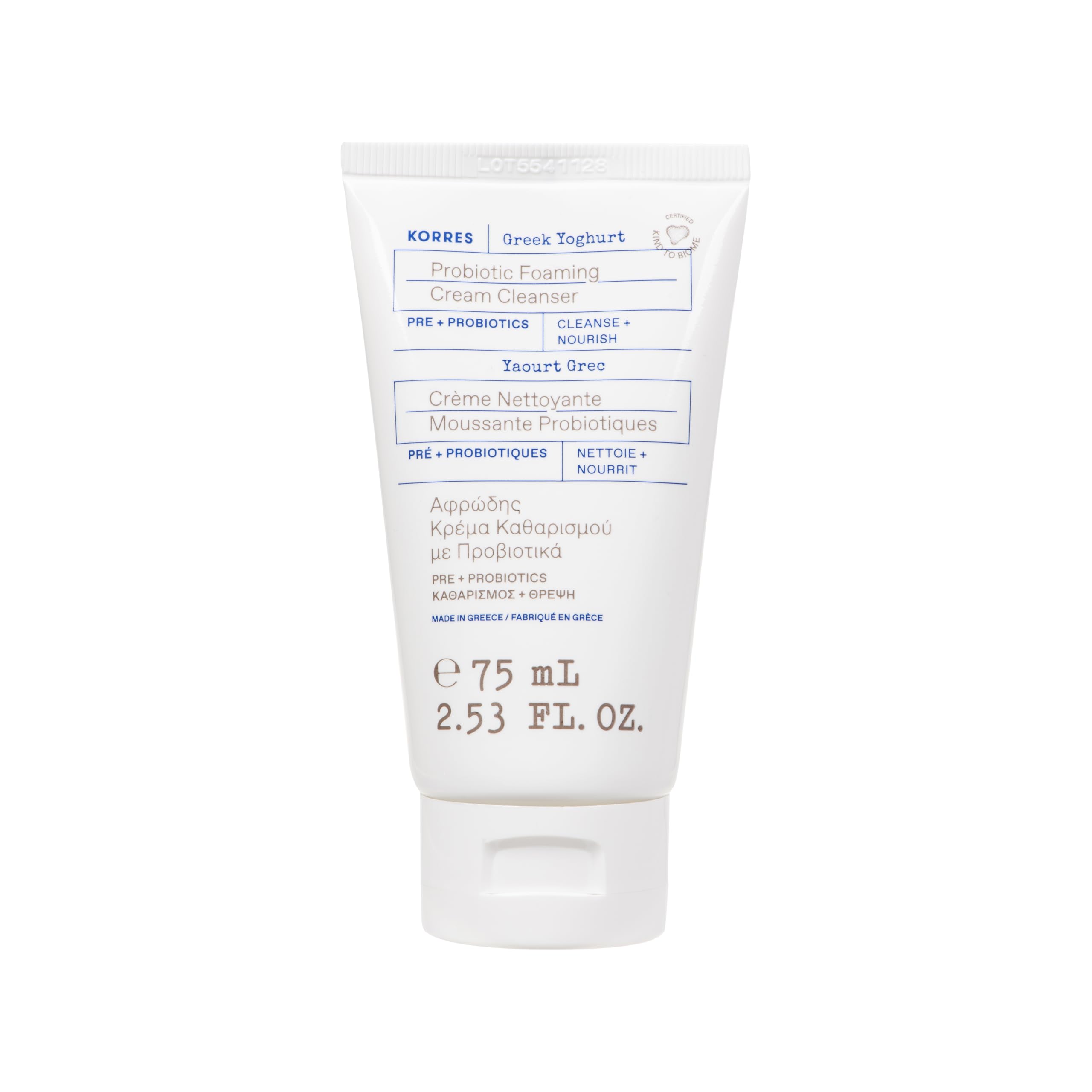Korres Greek Yoghurt Foaming Cleanser 75ml