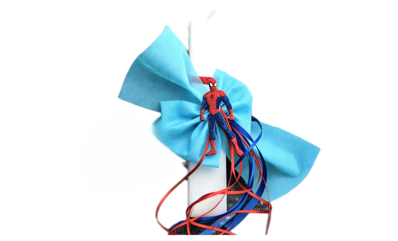 SPAIDERMAN EASTER CANDLE