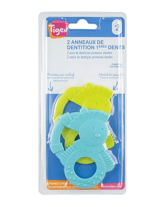 Tigex 2 Teething Rings Little Sailors