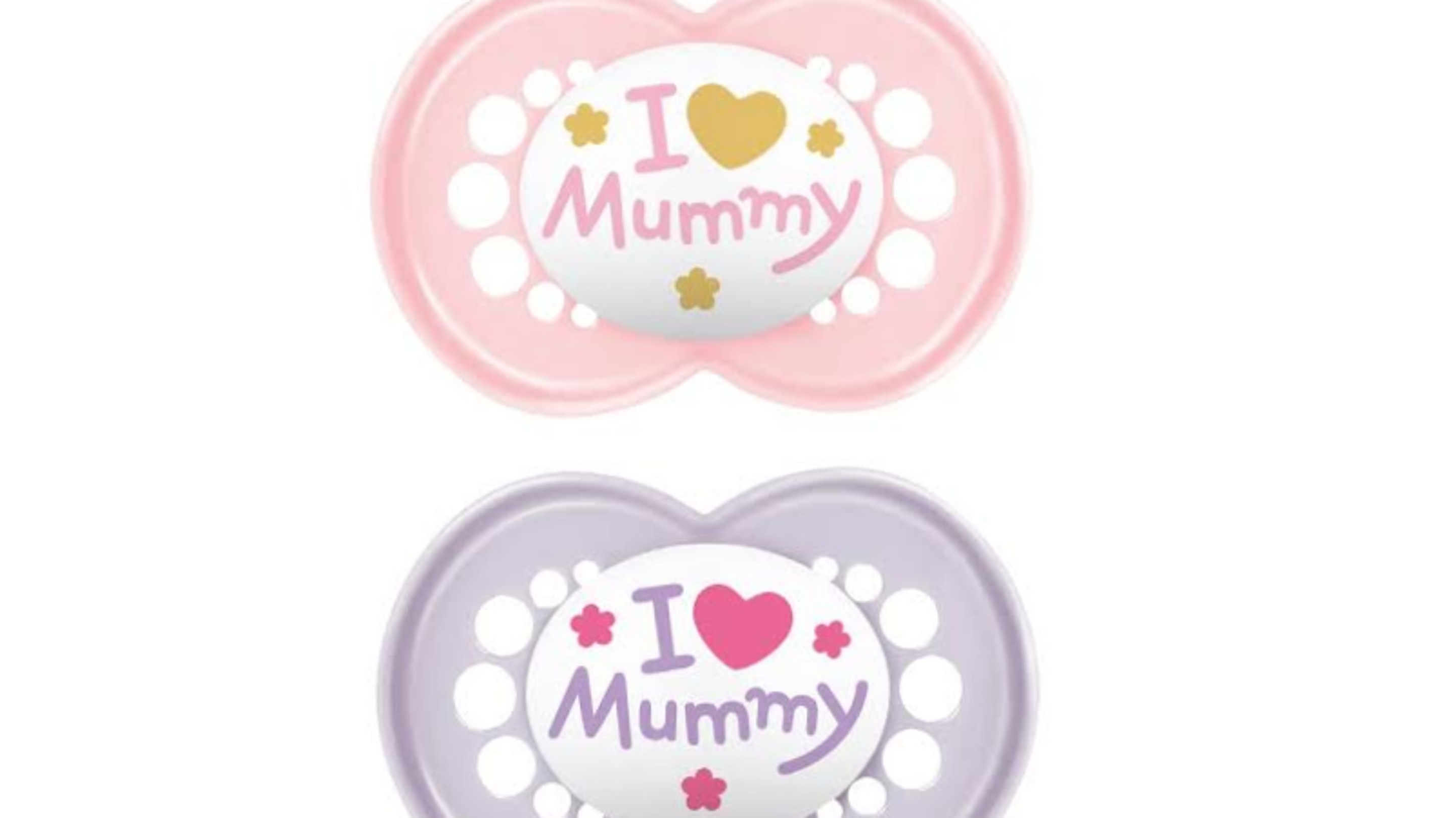 Mam I Love Mummy & Daddy 6-16m Pink