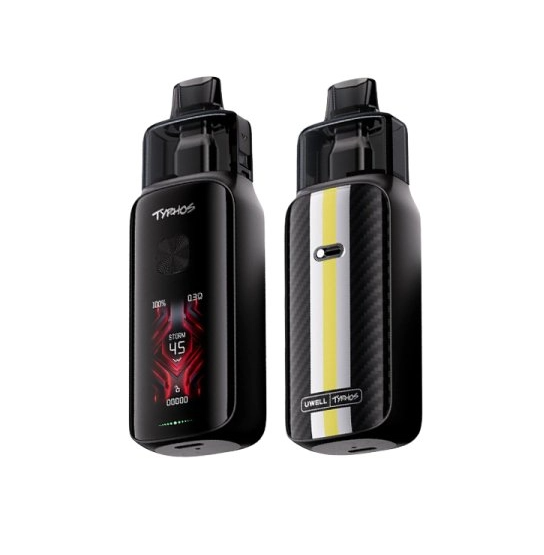 Uwell- Pod Kit Typhos Pro Midnight Black