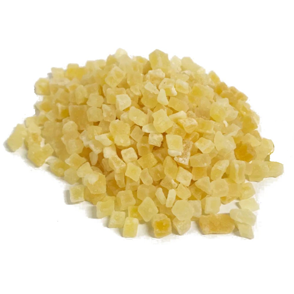 Dried Mango Cubes Candied, 100 g, Tria Enniaria