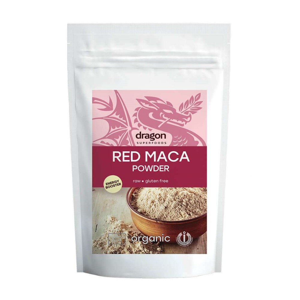 Organic Red Maca Powder, 100 g, Dragon Superfoods