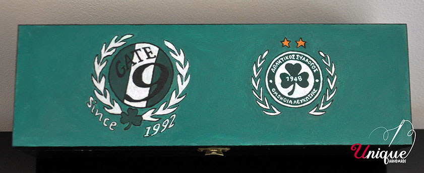 Wooden Box "OMONOIA"