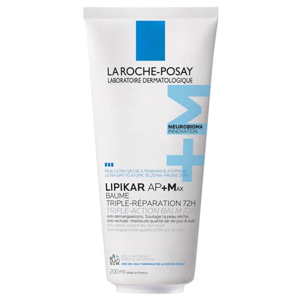 La Roche-Posay Lipikar Baume Ap+Max Emollient Balm For Dry, Atopic Skin 200 Ml