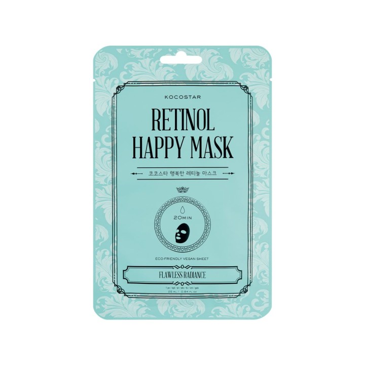 Kocostar Retinol Happy Mask Face Mask with Retinol, 1pcKocostar