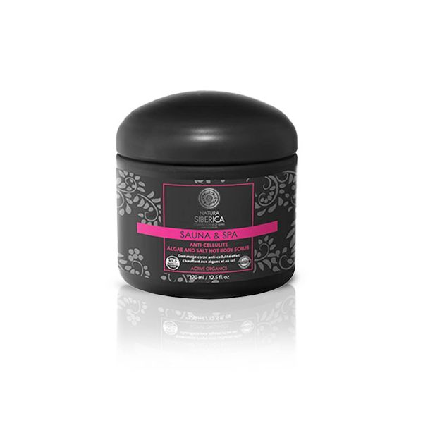 Natura Siberica Sauna & Spa Hot Body Scrub With Algae Against Cellulite 370 Ml