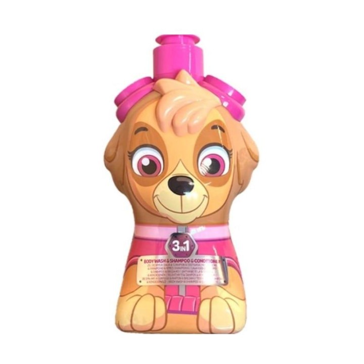 Paw Patrol Shampoo Shower 3D Pink 400Ml