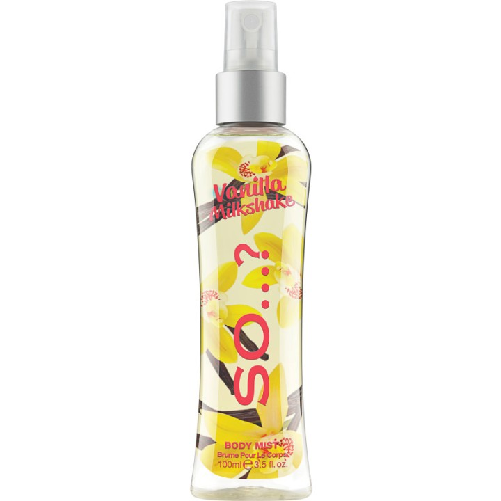 So Vanilla Milkshake Body Mist 100ml