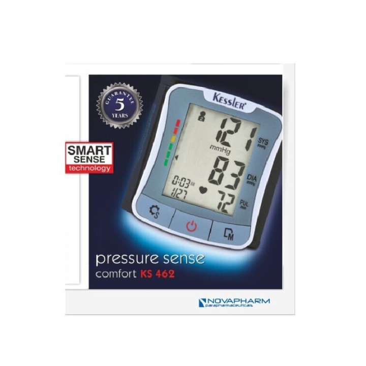 Kessler Pressure Sense Digital Wrist Blood Pressure Monitor KS462 1 pc