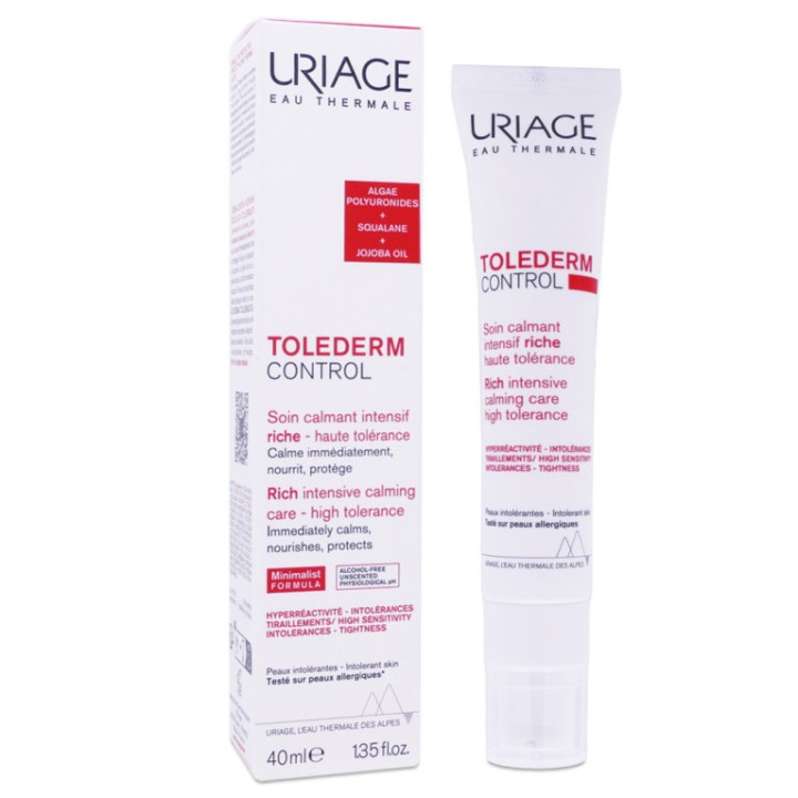 Uriage Tolederm Control Rich Care Cream 40Ml