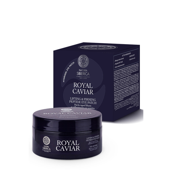 Natura Siberica Royal Caviar Lifting & Firming Peptide Eye Patch, 60pcs