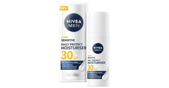 Nivea Men Sensitive Daily Protect Moisturiser Spf30
