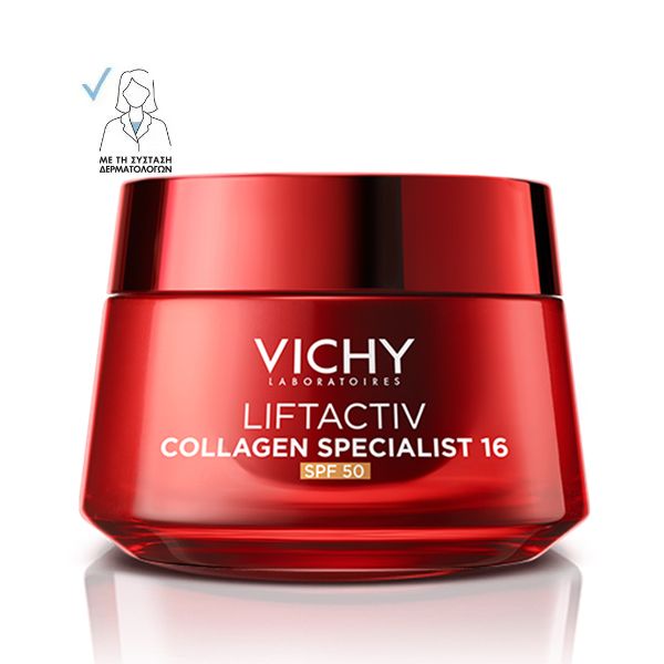 Vichy Liftactiv Collagen Specialist 16 Anti-Aging Day Cream with Sun Protection SPF50, 50ml