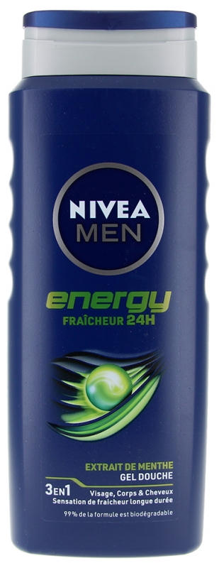 Nivea Shower Gel Men Energy 500 Ml