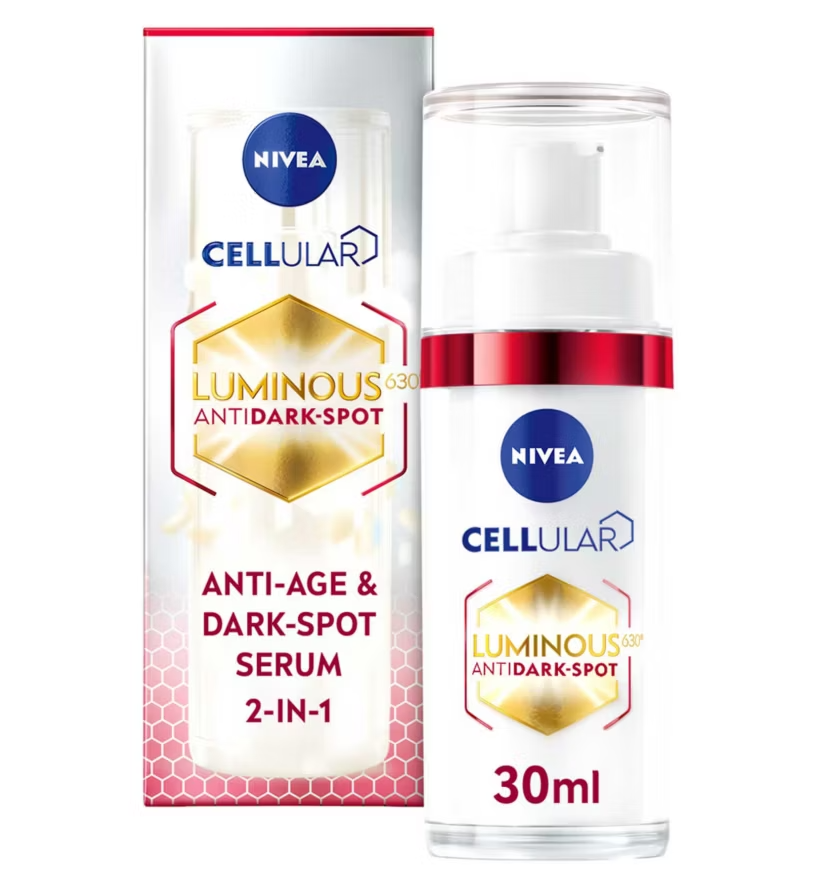 Nivea 98711 Luminous Anti Dark Spot Anti Age & Dark Spot Serum 2In1 30Ml