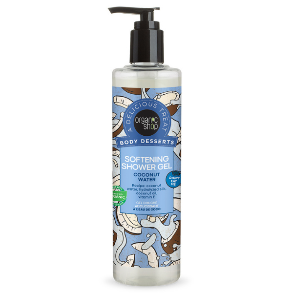 Organic Shop by Natura Siberica Body Desserts Softening Shower Gel Coconut Water, 280ml