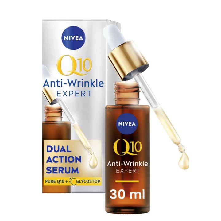 Nivea Q10 Dual Action Anti-Wrinkle Serum – 30Ml