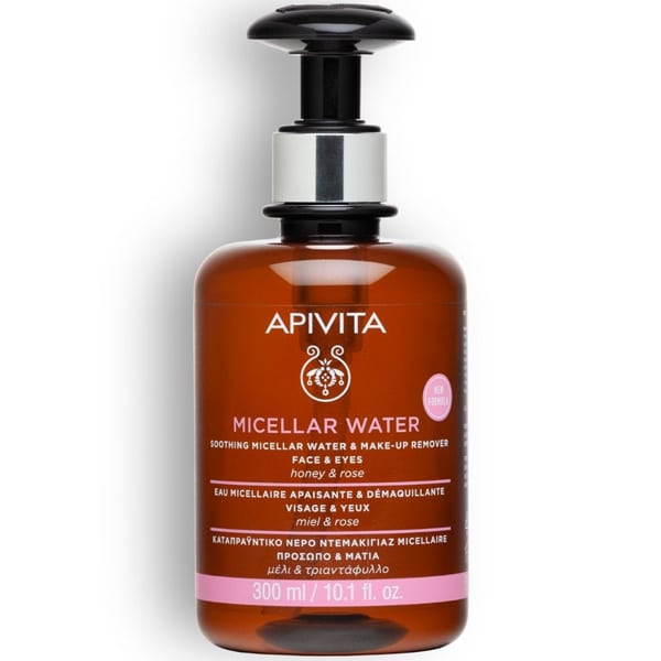 Apivita Cleansing Micellar Water for Face & Eyes, 300ml
