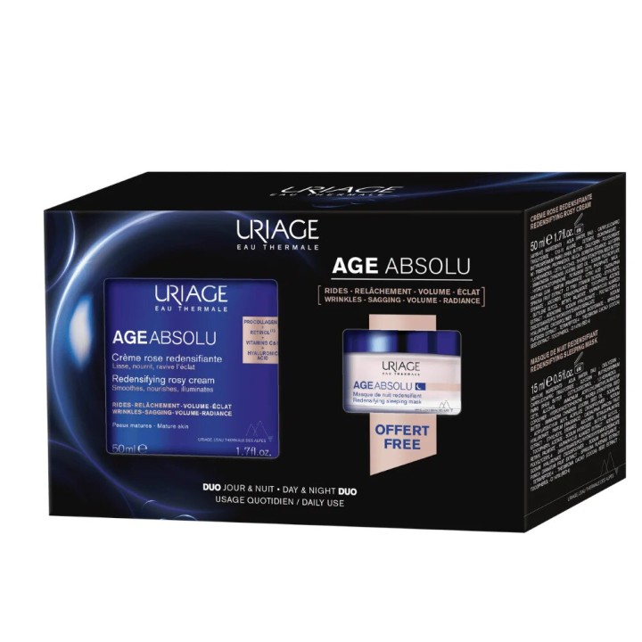 Uriage Age Absolu Set Face Cream 50Ml & Mask 15Ml