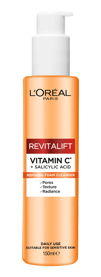 L'Oreal Paris Revitalift Vitamin C & Salicylic Acid Face Cleanser, 150ml