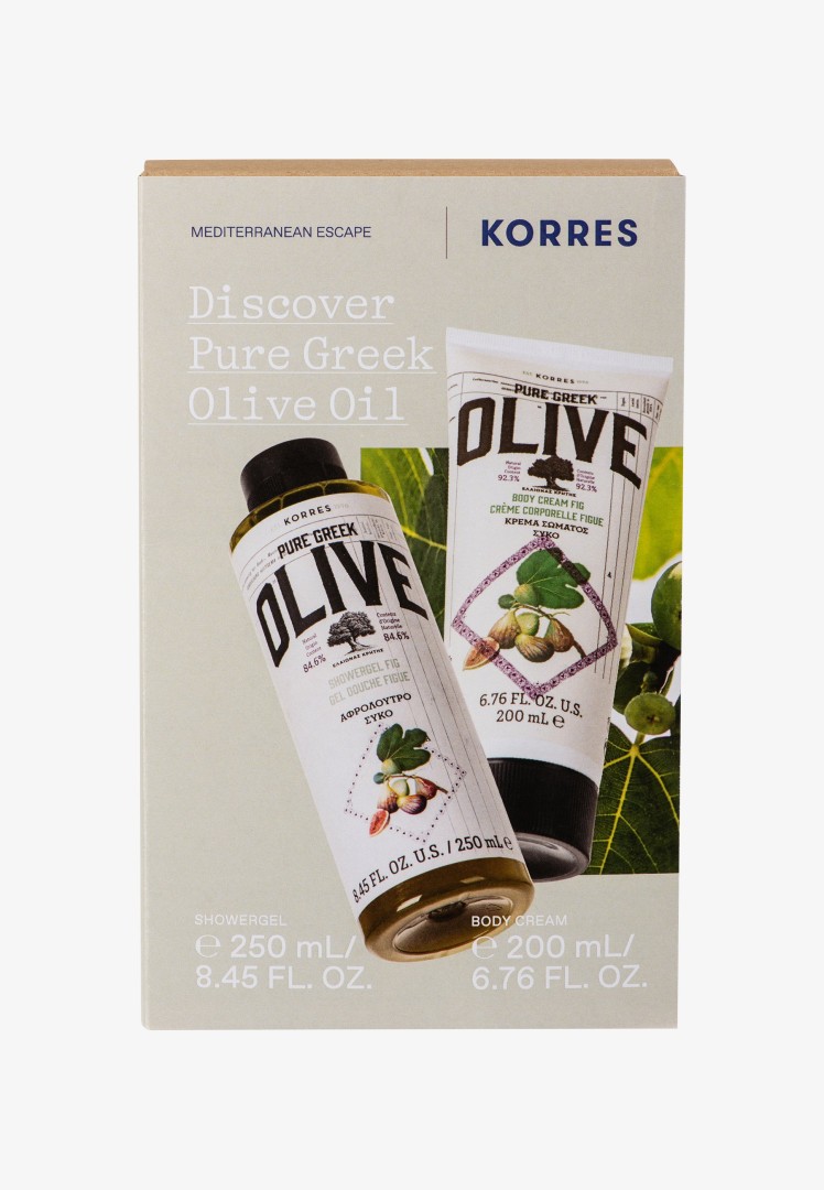 Korres Olive & Fig Body Care Set - Bath And Body Set