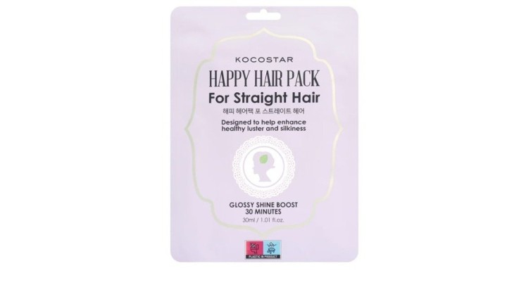 Kocostar Happy Hair Pack For Straight Hair,30Ml