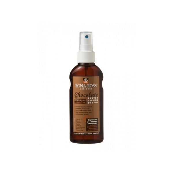 Rona Ross Chocolate Brown Sun Tan Dry Oil 150ml
