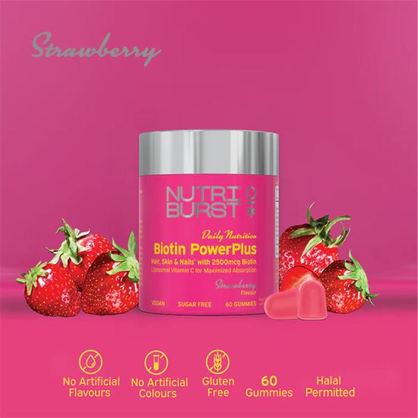 Nutriburst Biotin Gummies 60