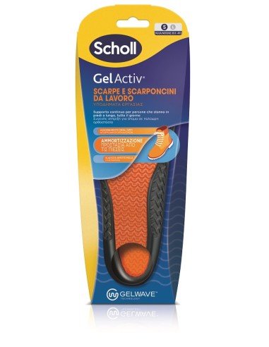 Scholl Gel Activ Insole Work & Boot Small