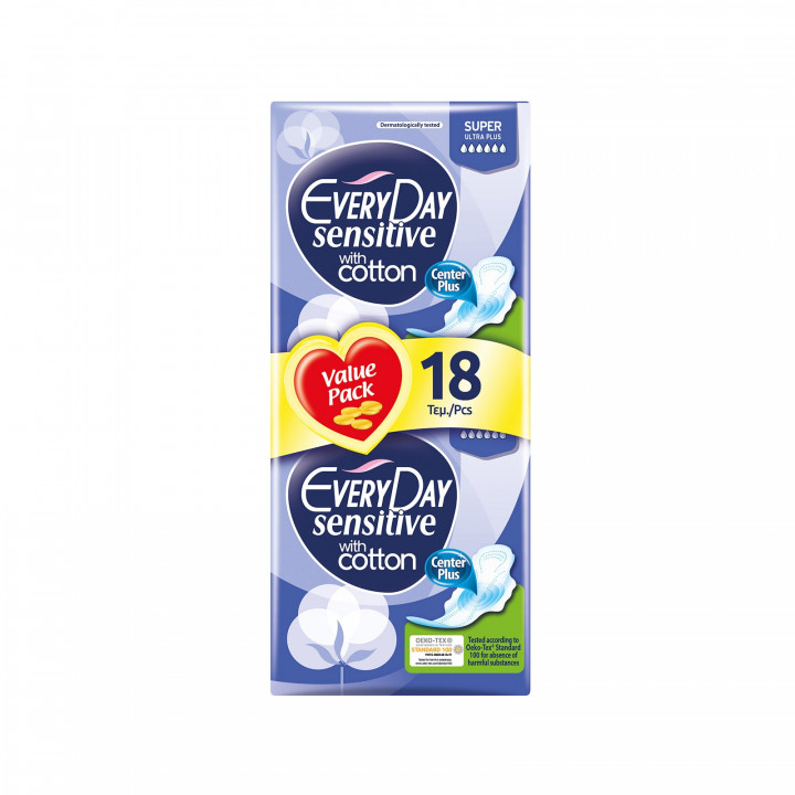 Everydaysensitive Super Sanitary Pads 18S