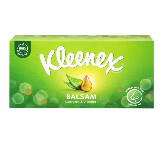 Kleenex Facial tissues Balsam Compact 64 sheets