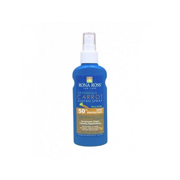 Rona Ross Defending Carrot SPF50 Sun Tan Spray 150ml