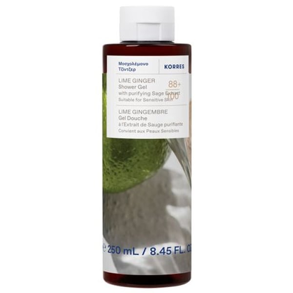 Korres Ginger Lime Shower Gel 250Ml