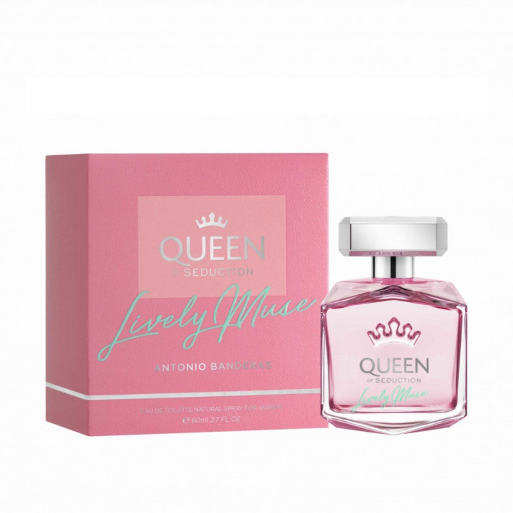 Antonio Banderas Ladies Queen Of Seduction Lively Muse Edt Spray 50Ml