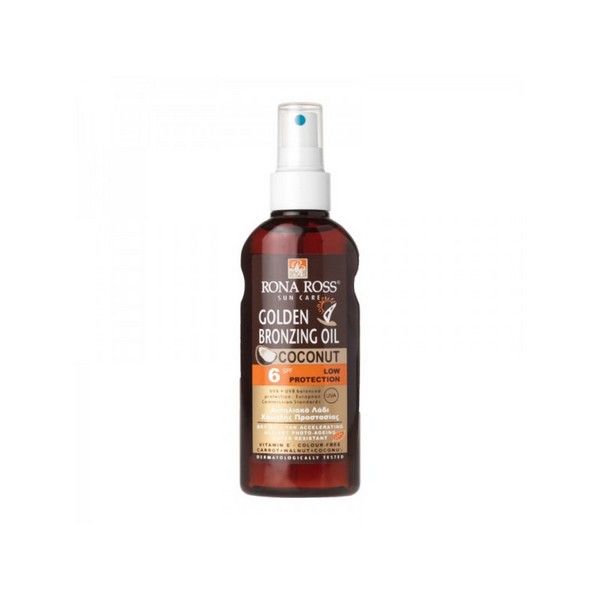 Rona Ross Golden Bronzing SPF6 Coconut Oil 150ml