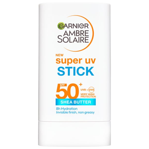 Garnier Ambre Solaire Super UV Sunscreen Face Stick SPF50+, 18gGarnier