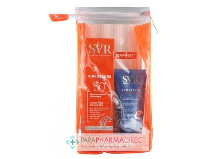 Svr Sun Secure Spf50+ Non Greasy Invisible Finish Sun Fluid 50Ml + Free After Sun 50Ml