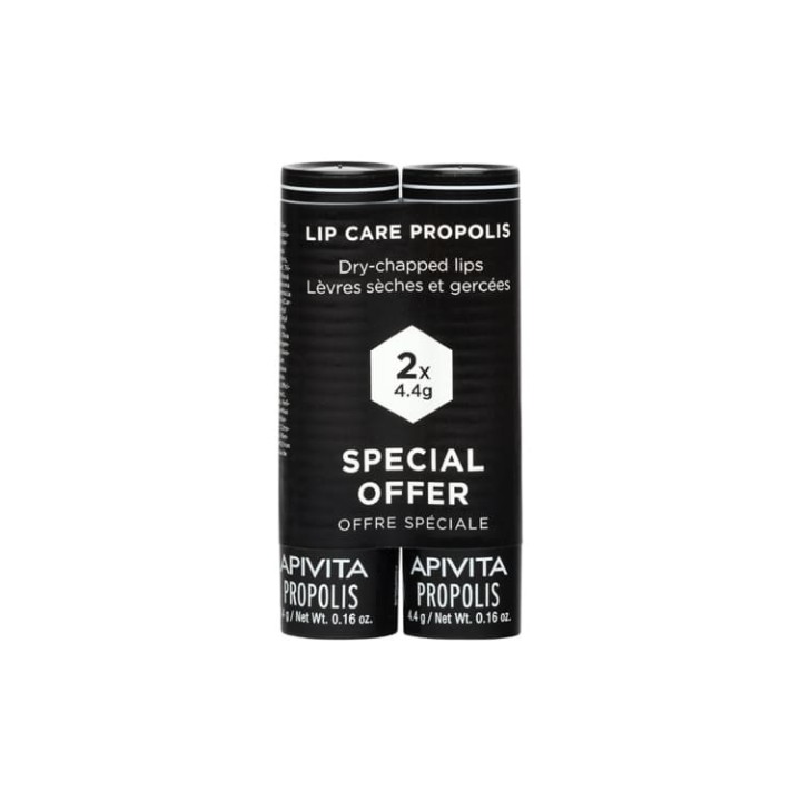 Apivita Propolis Lip Balm Set 2