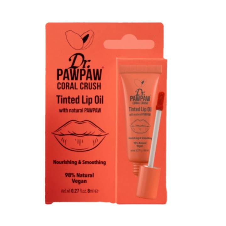 Dr Pawpaw Tinted Lip Oil Coral Crush H5145482177