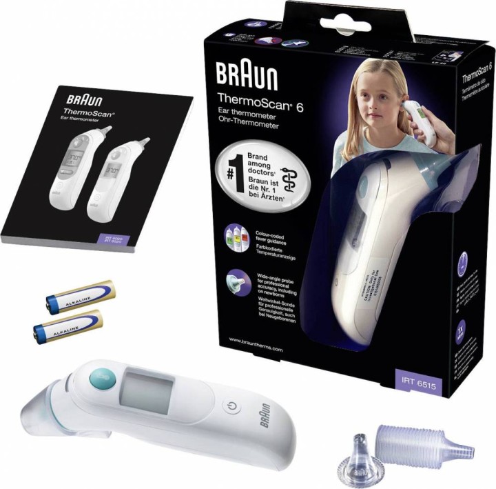 Braun Thermoscan 6 Ear Thermometer Irt 6515