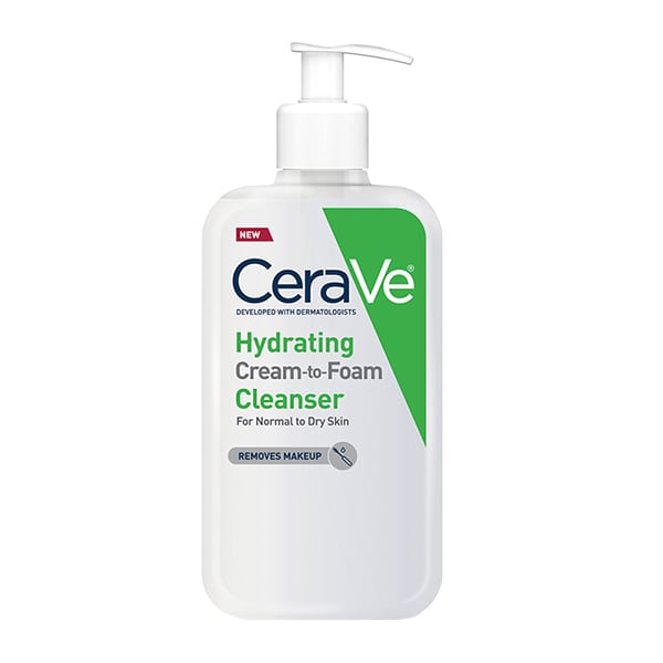 Cerave Hydrating Creamtofoam Cleanser Normal To Dry Skin 236Ml