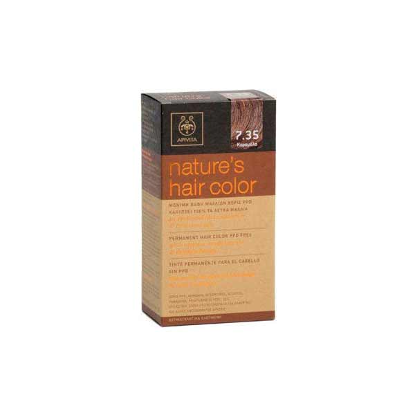Apivita Nature'S Hair Color Permanent Hair Dye 4.0 Natural Brown