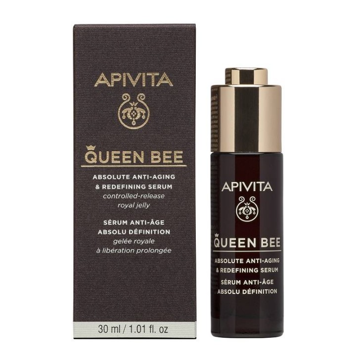 Apivita Queen Bee Absolute Anti-Ageing & Redefining Face Serum 30ml
