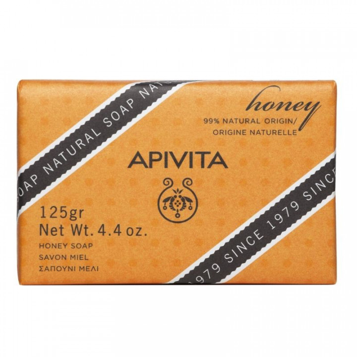 Apivita Natural Honey Soap 125g