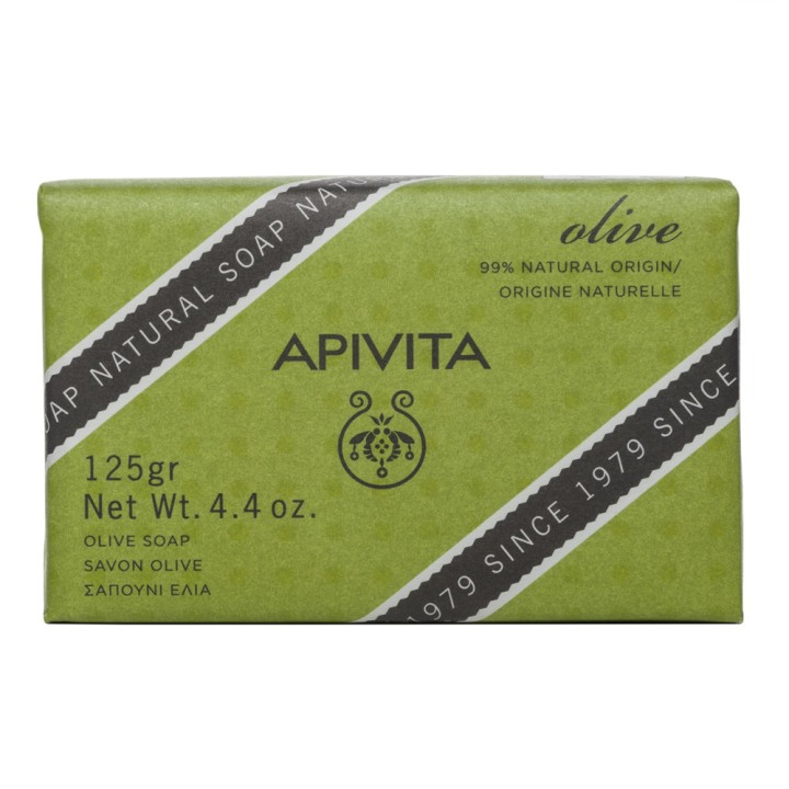Apivita Natural Olive Soap 125g
