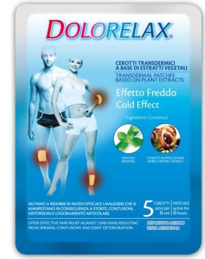 Dolorelax Med Cold Effect Patches x5