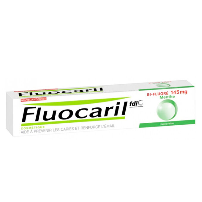 Fluocaril Bi-Fluoride 145Mg Mint Toothpaste 75ml